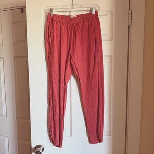 Marine Layer, Allison Pant, red, size small